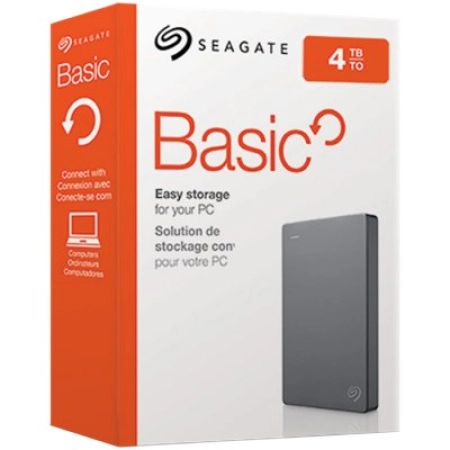 Seagate 4TB Externi HDD Basic 2.5" USB 3.0 - Image 2