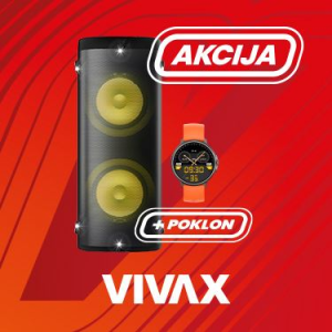 VIVAX VOX bluetooth zvučnik Karaoke BS-1001 + pametni sat